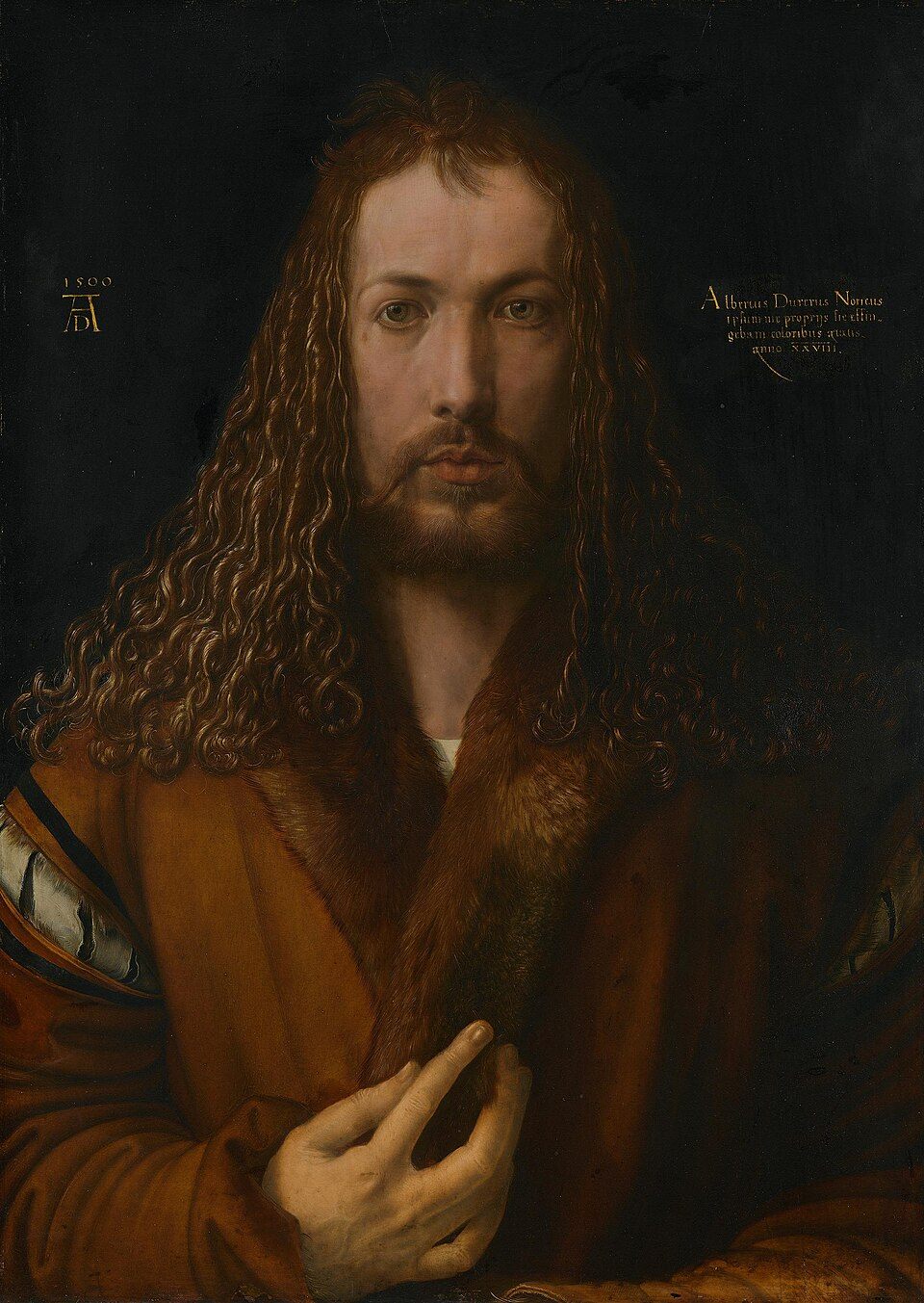 1500年の自画像(アルブレヒト・デューラー)