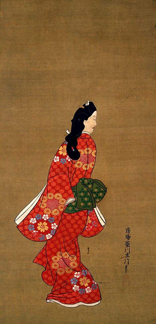 見返り美人図(菱川師宣)