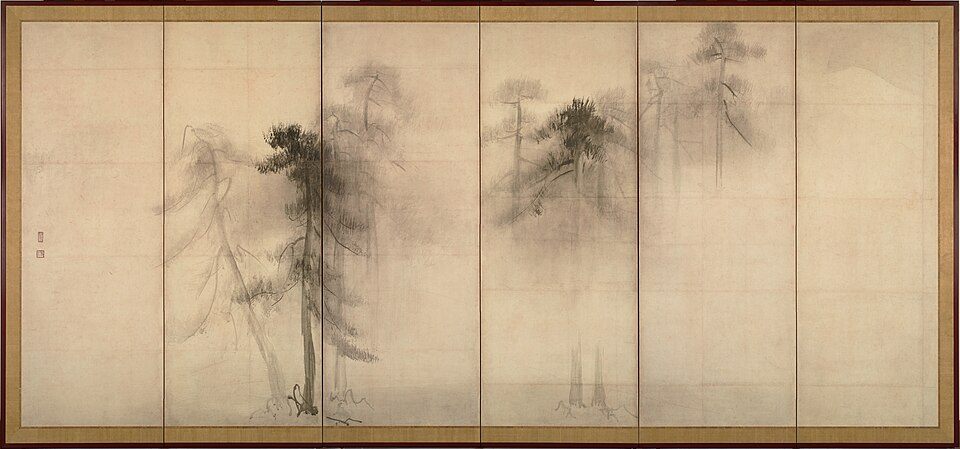 松林図屏風(長谷川等伯)
